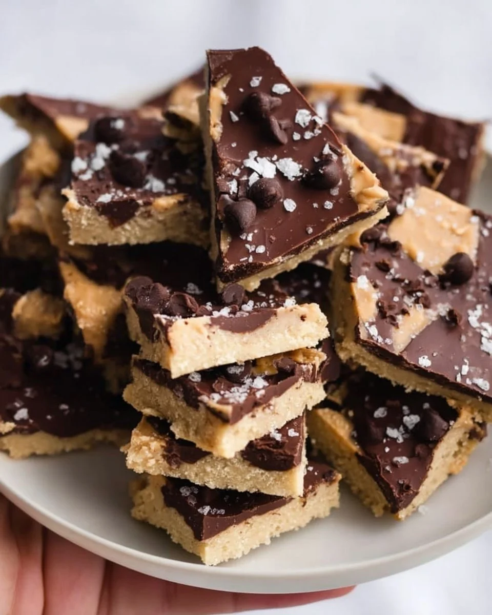 Healthy Cookie Dough Bark made with wholesome ingredients.